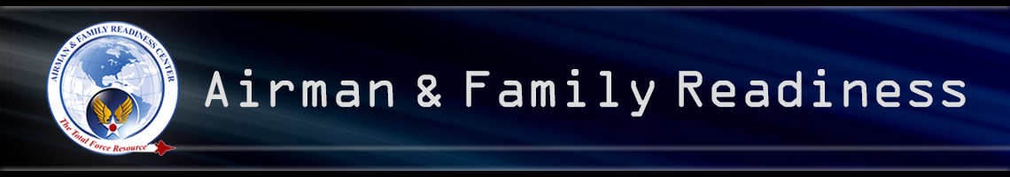 Airman and Family Readiness banner